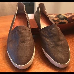 FRYE Melanie leather Slip ons